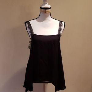 INTIMATELY FREE PEOPLE BLACK CAMISOL